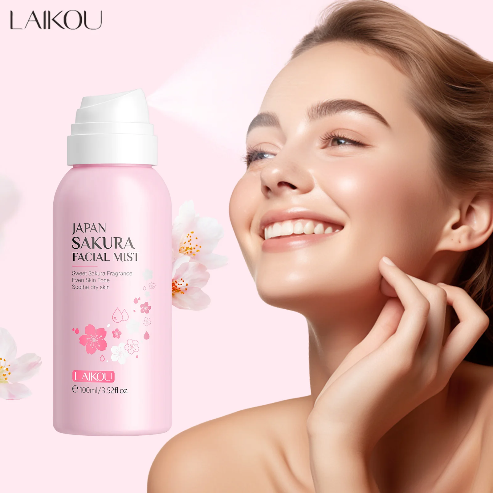 Lavender Pillow Spray - LAIKOU Sakura Yüz Mist Parlatıcı Sprey
