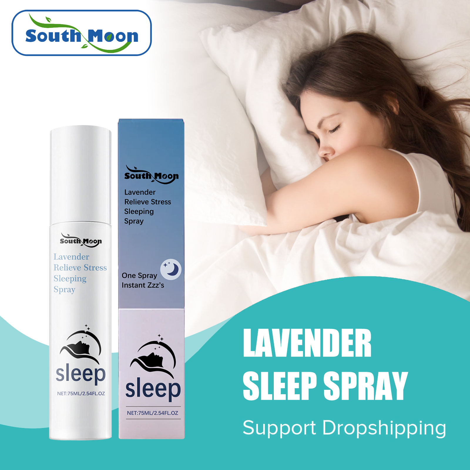 Lavender Pillow Spray - Derin Uyku İçin Lavanta Yastık Spreyi