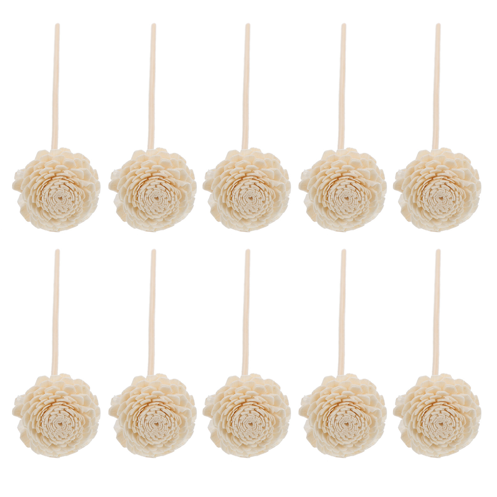Home Fragrance Diffuser Refills - 10 Adet Gül Kokulu Oda Kokusu