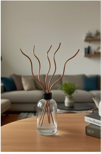 Home Fragrance Diffuser Refills - 20/40 Adet Uzun Dalgalı Rattan Çubuk