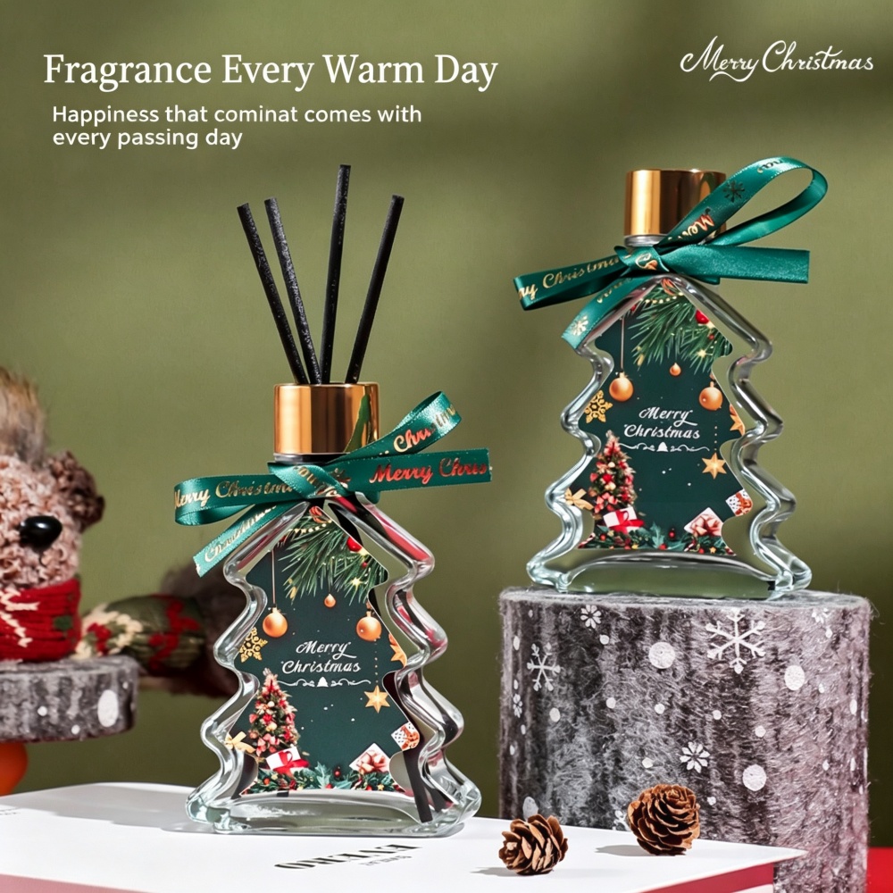Xmas Home Fragrance - Ateşsiz Aromaterapi Esansiyel Yağı Hediye Kutusu