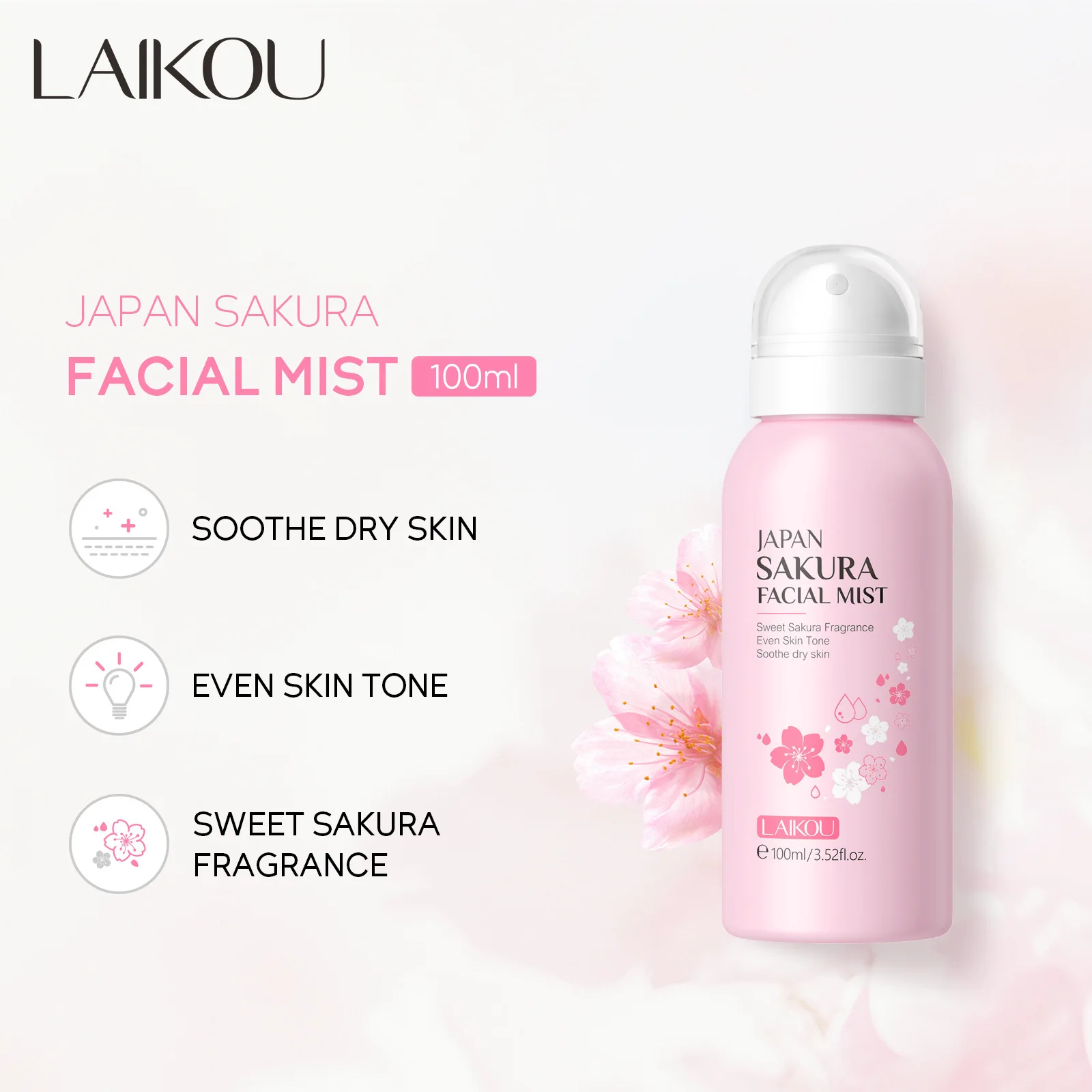 LAIKOU Sakura Yüz Mist Parlatı - Lavender Pillow Spray incelemesi ve fiyatı