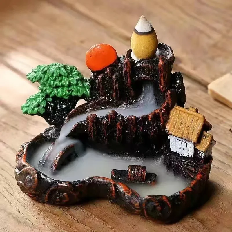 Backflow tütsü tutucu şelale t - Incense Cone Holder incelemesi ve fiyatı