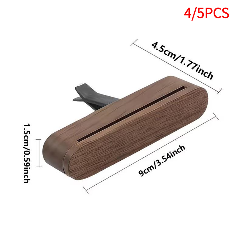 4/5 adet ahşap araba hava menf - Home Fragrance Diffuser Refills incelemesi ve fiyatı