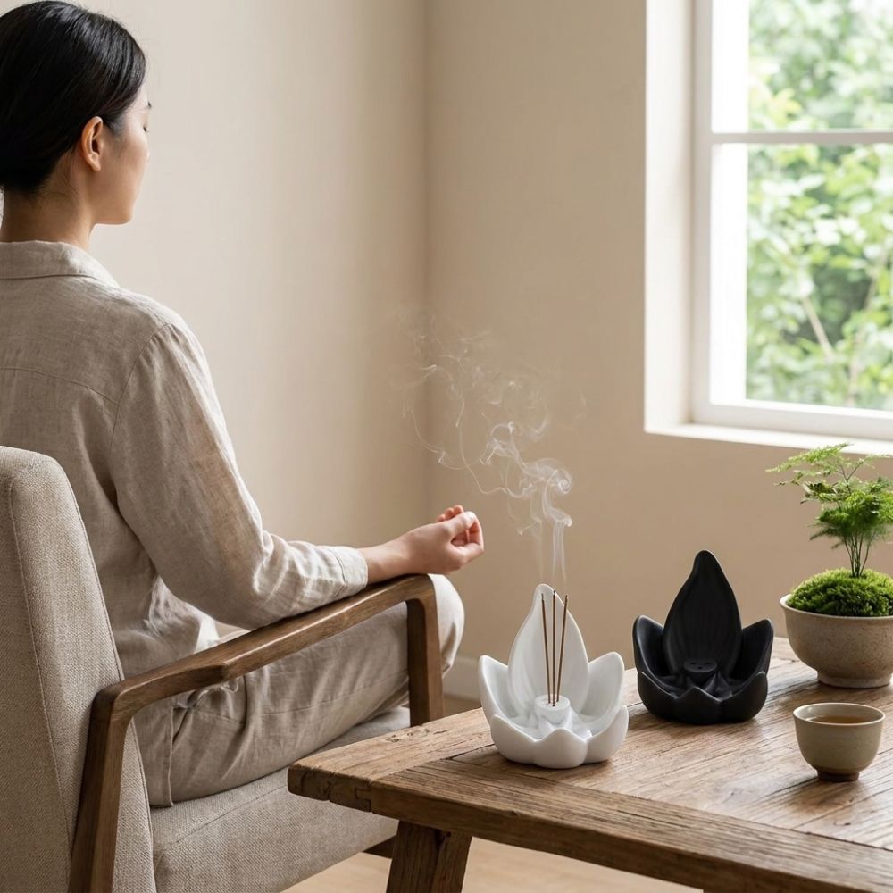 Zen Çin Tarzı Lotus Tütsülük 3 - Incense Cone Holder incelemesi ve fiyatı