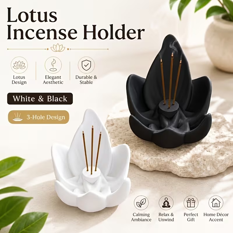 Zen Çin Tarzı Lotus Tütsü Brül - Incense Cone Holder incelemesi ve fiyatı