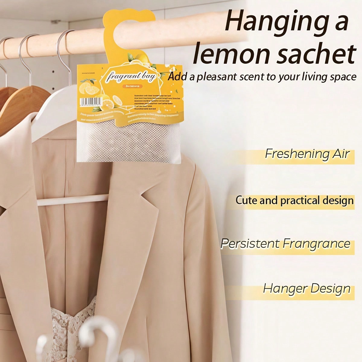 Asılı Limon Kokulu Keseler, Do - Home Fragrance Relax incelemesi ve fiyatı
