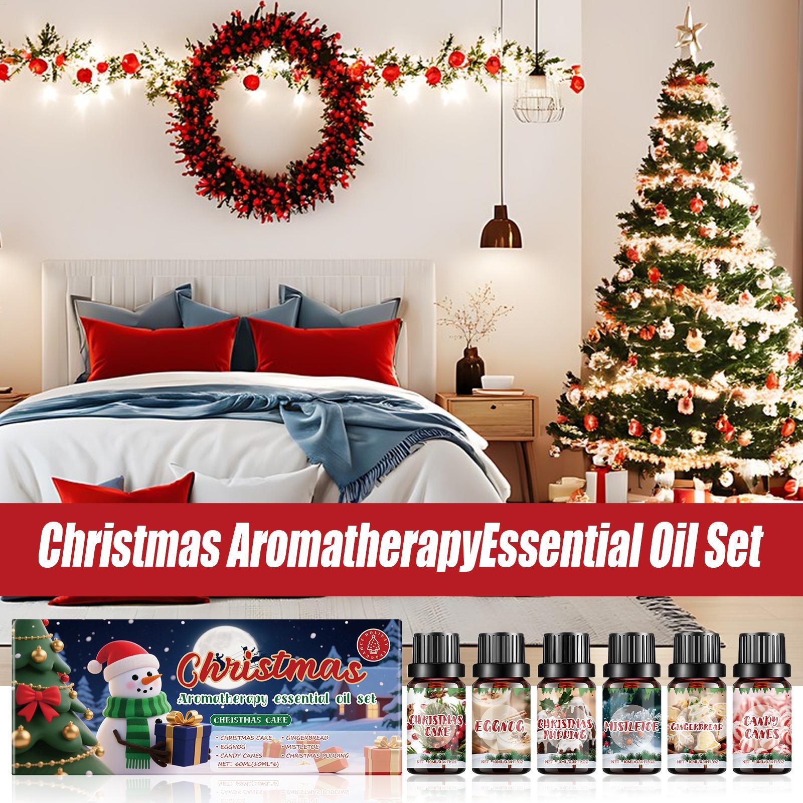 6 adet noel koku yağları seti  - Xmas Home Fragrance incelemesi ve fiyatı