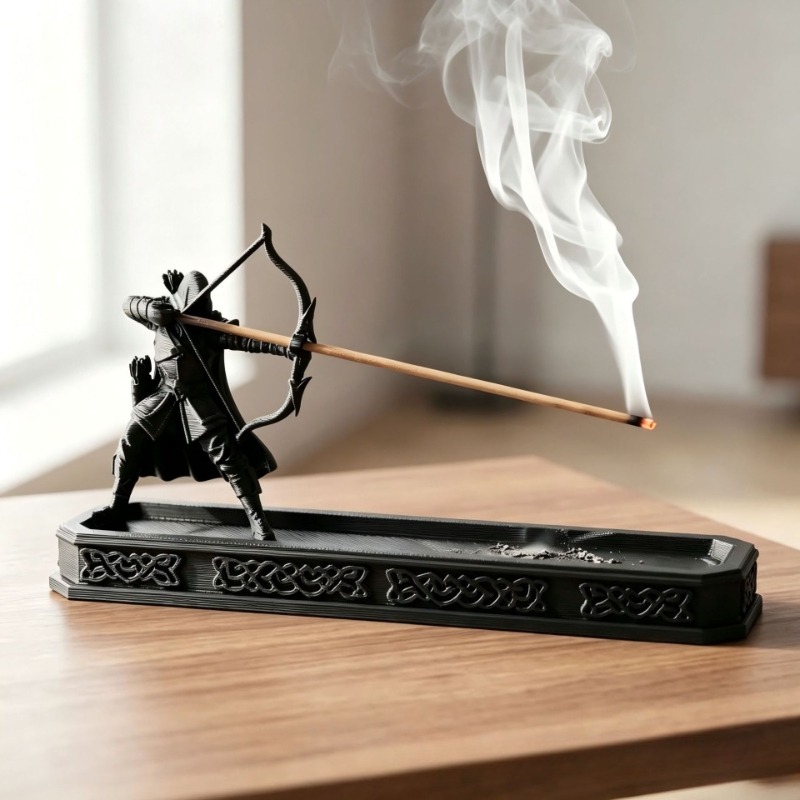 3D Baskılı Okçu Figürlü Tütsü  - Incense Cone Holder incelemesi ve fiyatı