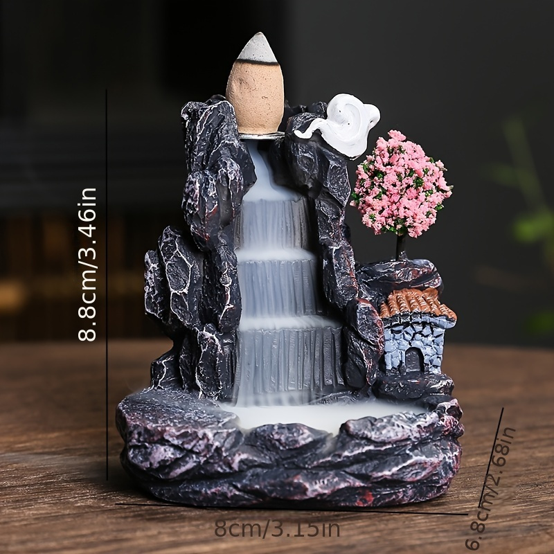 Geri akış tütsü tutucu şelale  - Incense Cone Holder incelemesi ve fiyatı