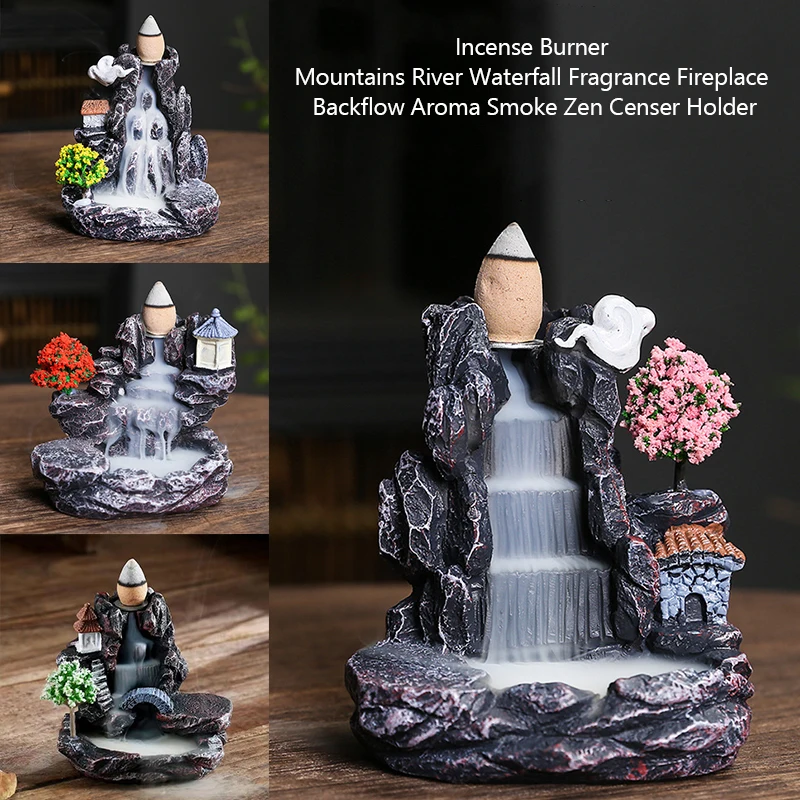Geri akış tütsü tutucu şelale  - Incense Cone Holder incelemesi ve fiyatı