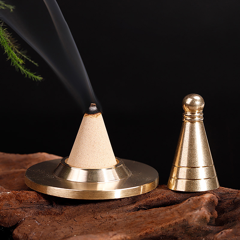 C Pirinç Kule Tütsü Kalıbı Aga - Incense Cone Holder incelemesi ve fiyatı