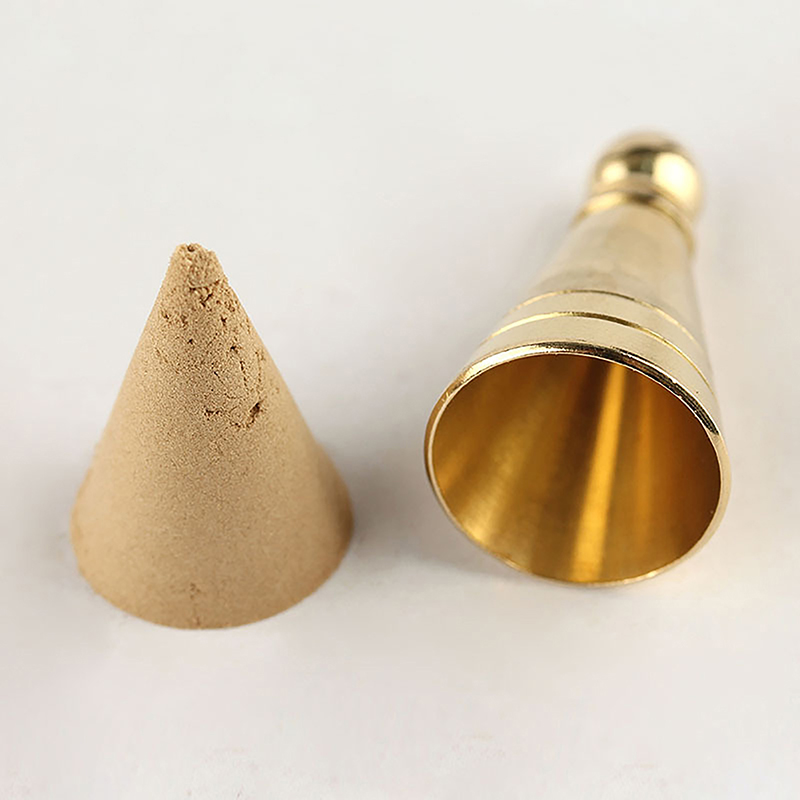 C Pirinç Kule Tütsü Kalıbı Aga - Incense Cone Holder incelemesi ve fiyatı